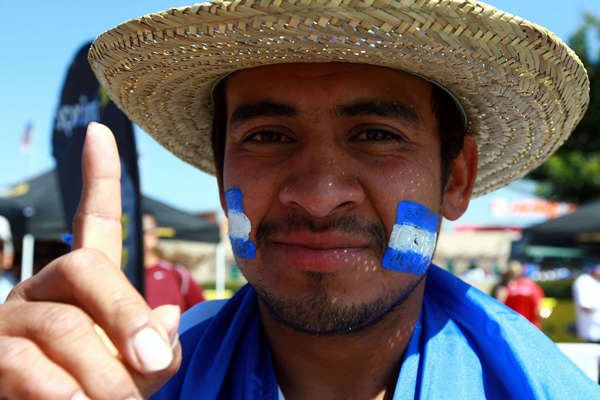 Costa Rica-El Salvador en Copa Oro 2009