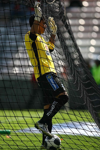 Cota sólo fue unn espectador más de los goles.