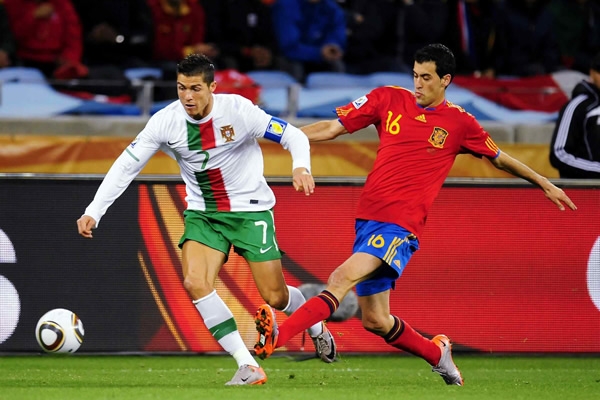 Cristiano no lograba encontrar la suya.