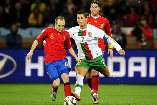 Cristiano no se vio.