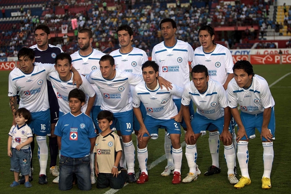 Cruz Azul es retratado antes del inicio del partido
