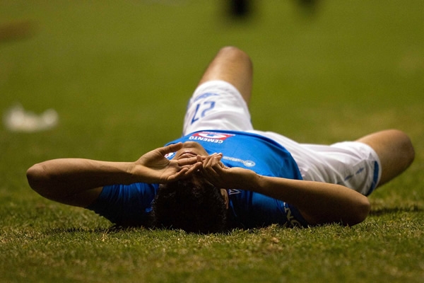 Cruz Azul recibió muy rápido el primer golpe