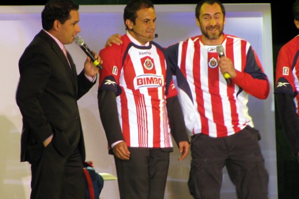 Cuauhtémoc Blanco de chiva