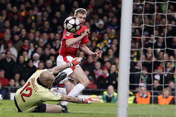 Darren Fletcher anotó uno de los goles
