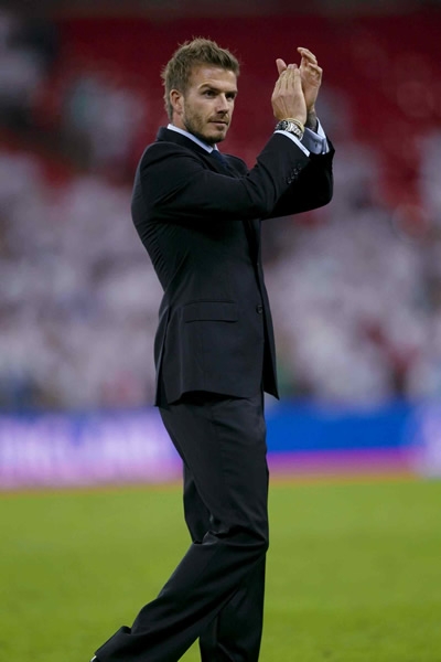 David Beckham agradeció el apoyo de la afición