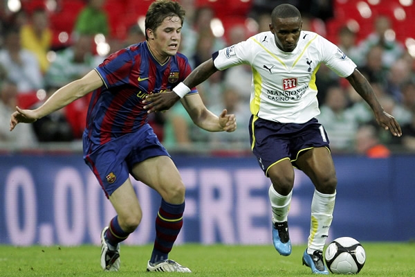 Debut Jona. Barcelona-Tottenham 12