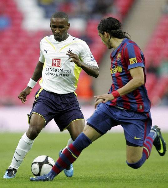 Debut Jona. Barcelona-Tottenham 3