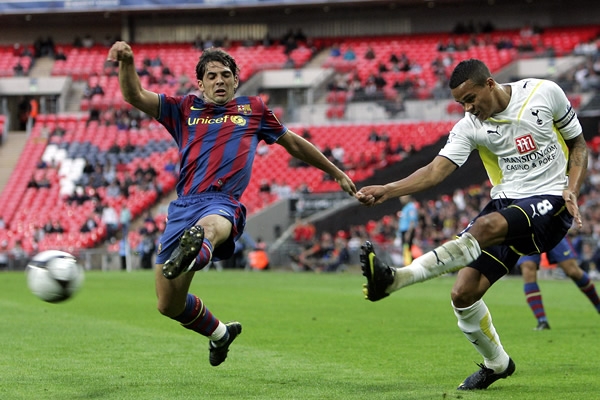 Debut Jona. Barcelona-Tottenham 6