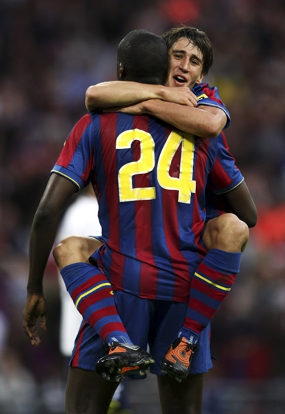 Debut Jona. Barcelona-Tottenham 8