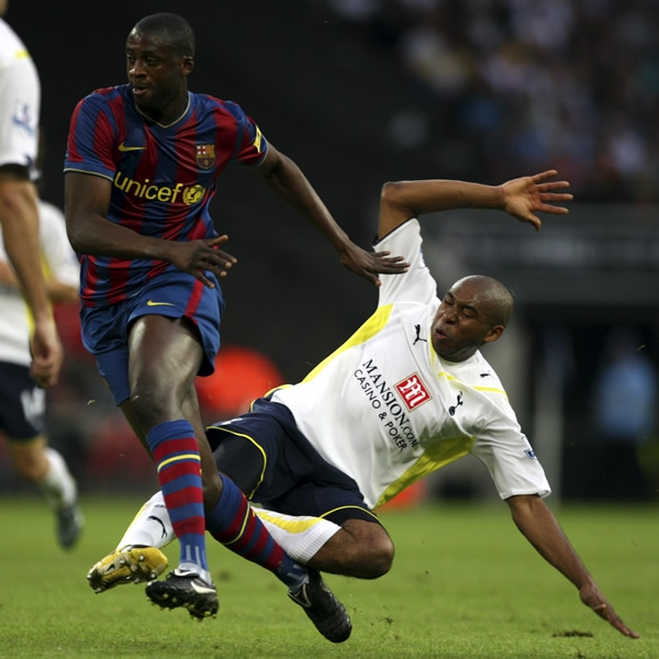 Debut Jona. Barcelona-Tottenham 9