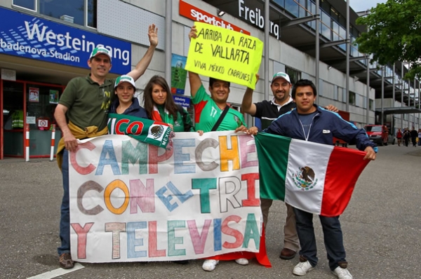 Desde Campeche, apoyando al Tri