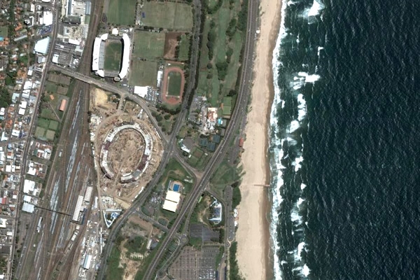 Durbán, el nuevo estadio se caracterizará por su diseño.