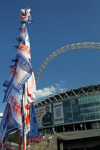 El apoyo a la Selección Inglesa