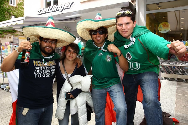 El apoyo al Tri siempre presente