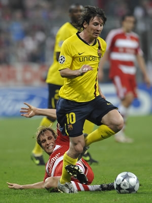 El argentino burló a la defensa las veces que quizó.