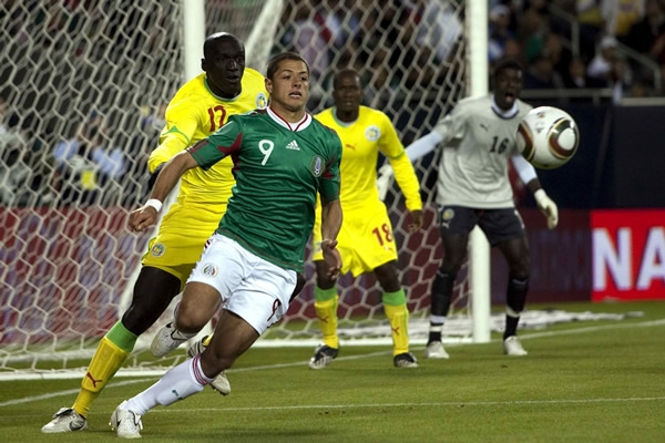El Chicharito no logró marcar