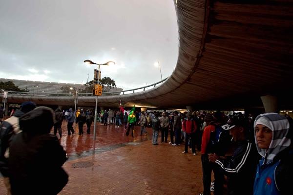 El clima no fue un obstáculo.