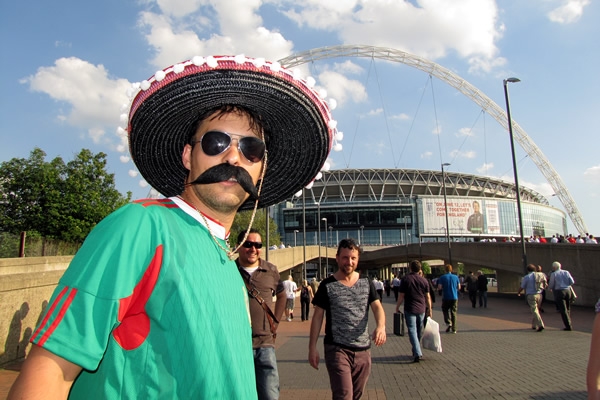 El color mexicano en Wembley