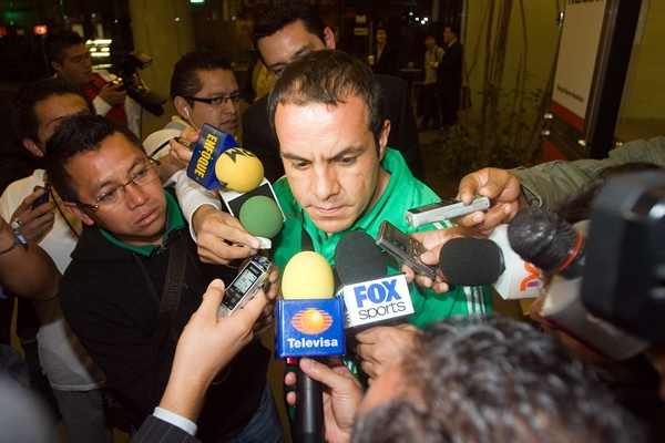 El Cuau fue abordado por la prensa