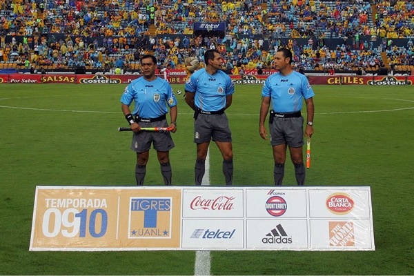 El cuerpo arbitral de este encuentro