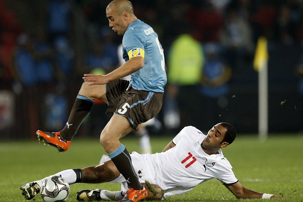 El defensa Cannavaro estuvo mal en defensa.