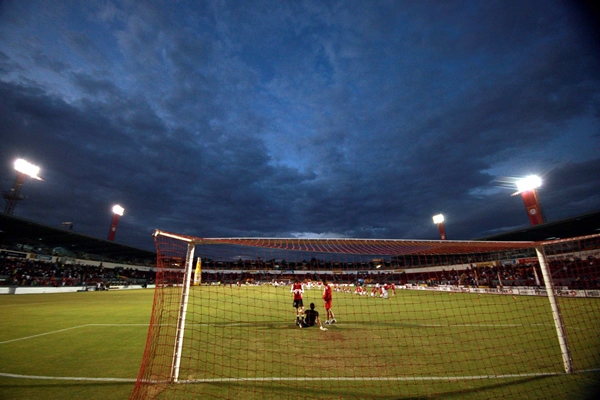 El estadio antes del encuentro
