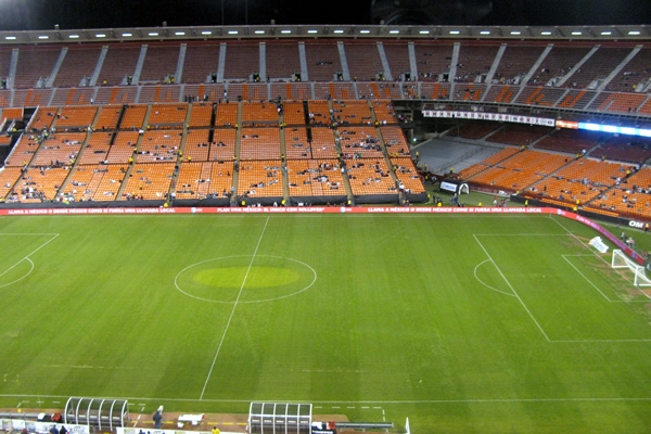 El Estadio luce perfecto, la lluvia dio tregua.