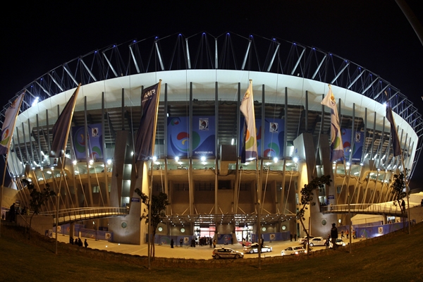 El Estadio luce su belleza.