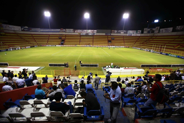 El estadio ya muestra mejoría.