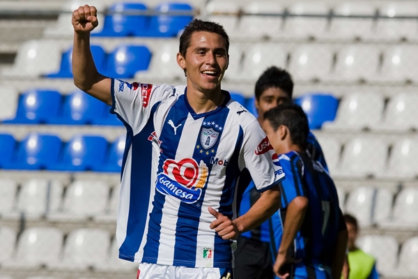 El festejo de Paul Aguilar