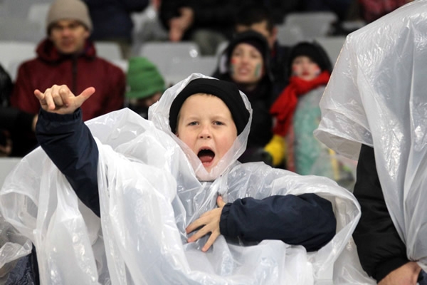El futbol se vive desde pequeño.