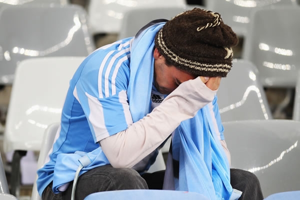 El llanto se hizo presente en los argentinos