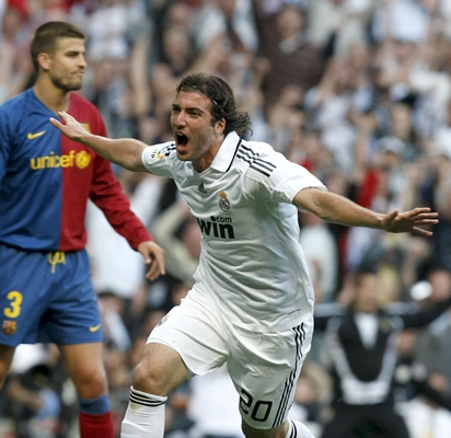 El Madrid se mantuvo por un momento en la pelea