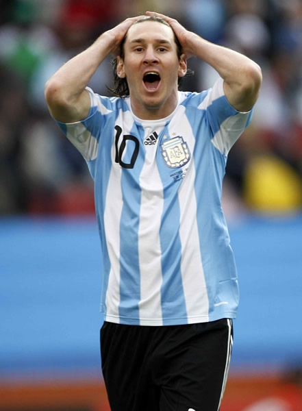 El mejor jugador del mundo no la pudo meter