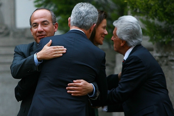 El Primer Mandatario felicitó a los directivos.