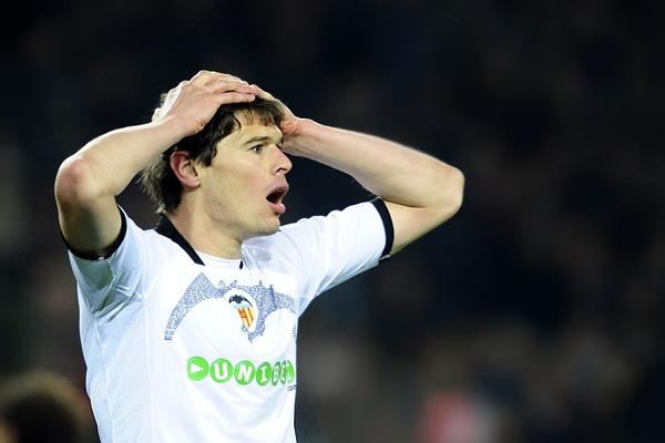 El Valencia no podía creer la goleada.