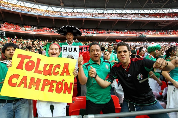 En Europa festejan al Toluca