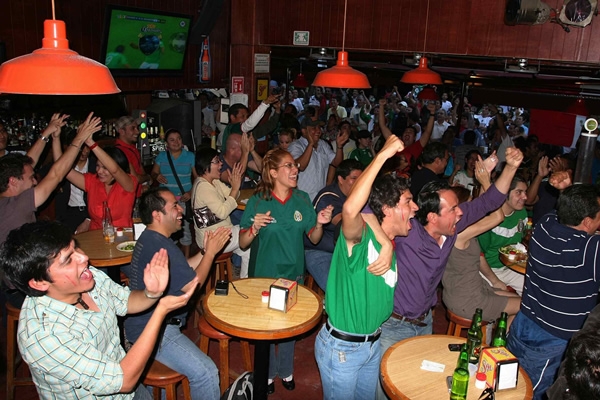 En todos lados vieron el partido