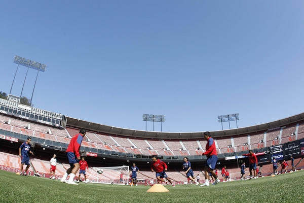 Entrenamiento de Chivas