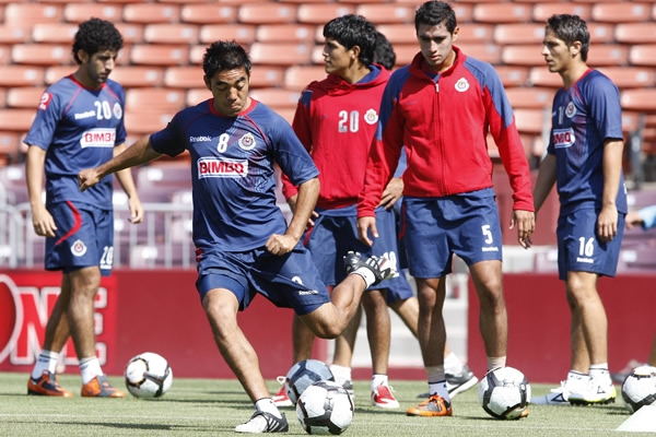 Entrenamiento de Chivas