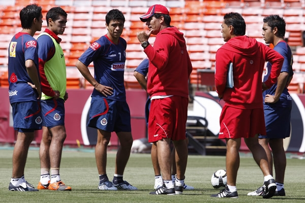 Entrenamiento de Chivas