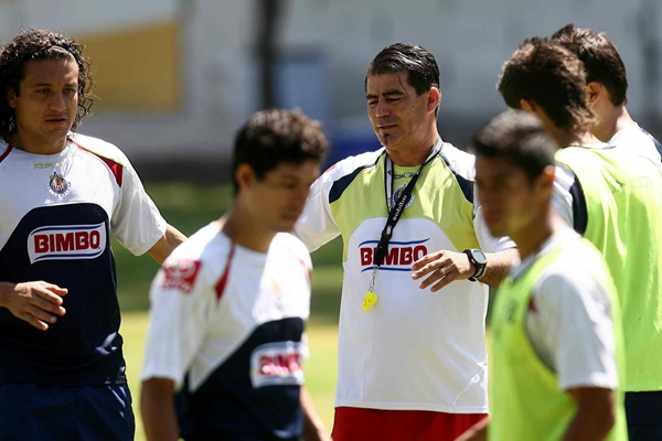 Entrenamiento de Chivas.