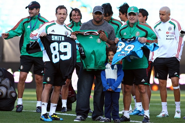 Entrenamiento de la Selección Mexicana