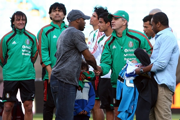 Entrenamiento de la Selección Mexicana