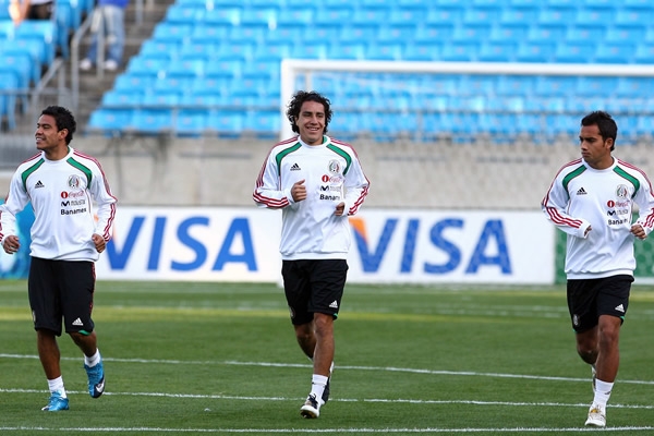 Entrenamiento de la Selección Mexicana