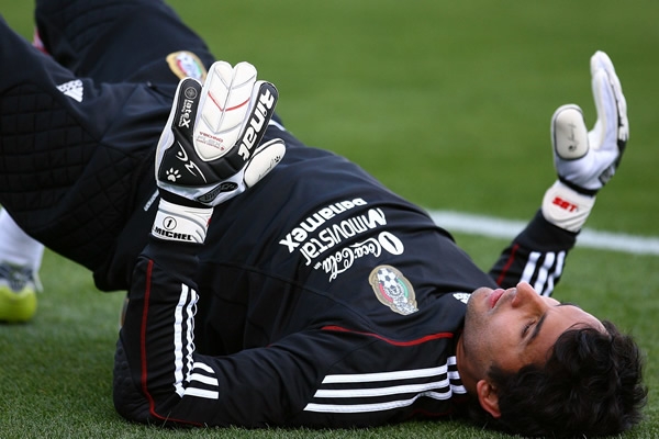 Entrenamiento de la Selección Mexicana