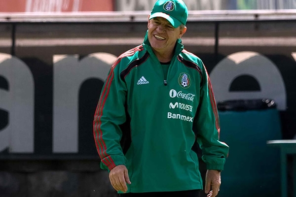 Entrenamiento de la Selección Mexicana