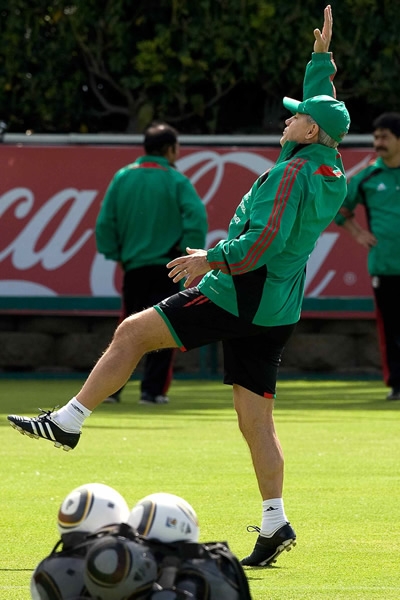 Entrenamiento de la Selección Mexicana