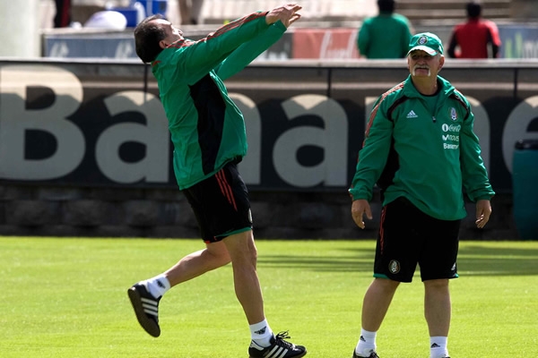 Entrenamiento de la Selección Mexicana