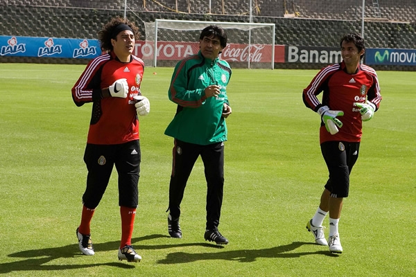 Entrenamiento de la Selección Mexicana
